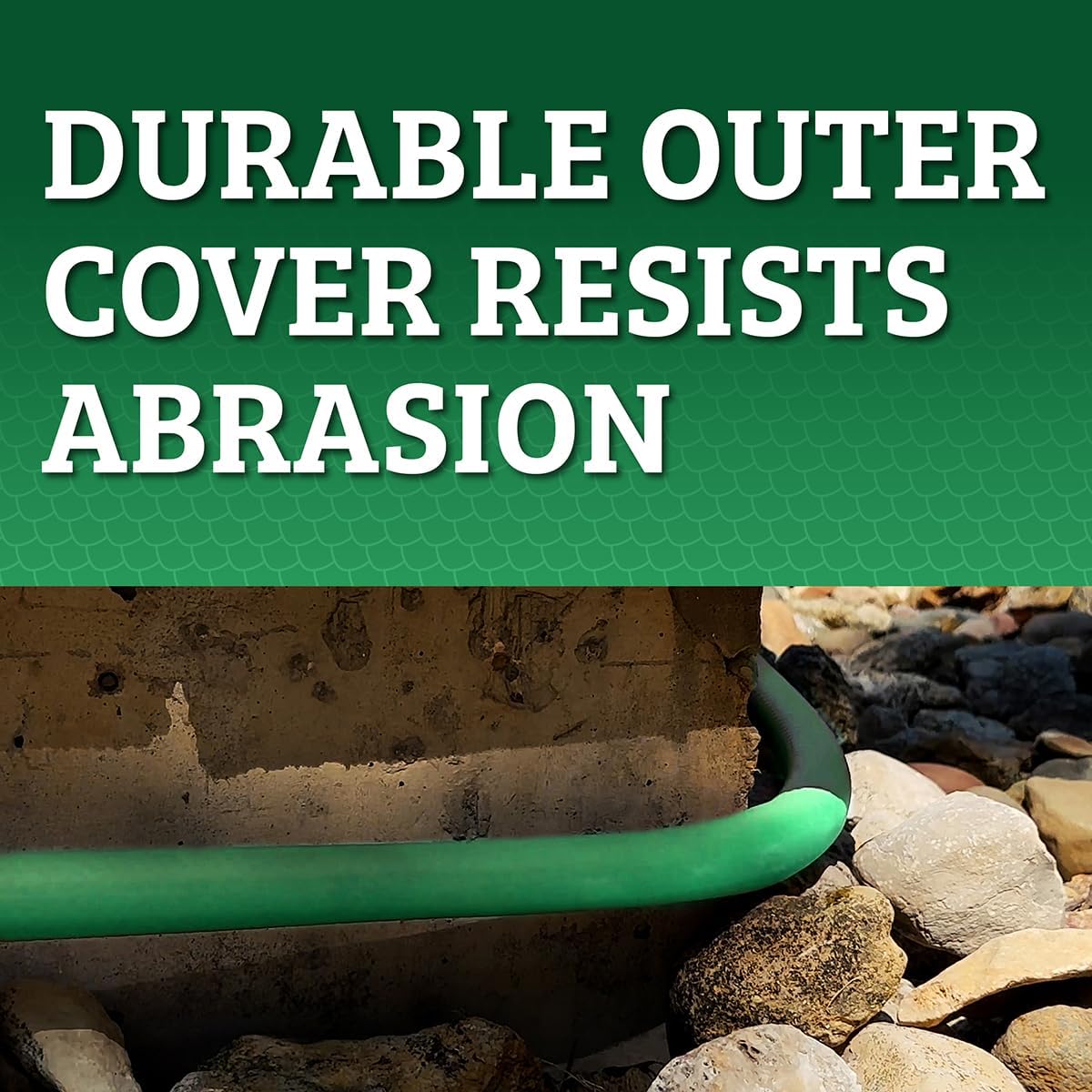 Flexzilla Garden Hose 5/8 in. x 50 ft., Lightweight All-Weather Water Hose, Durable and Flexible, Leak-Free Connections