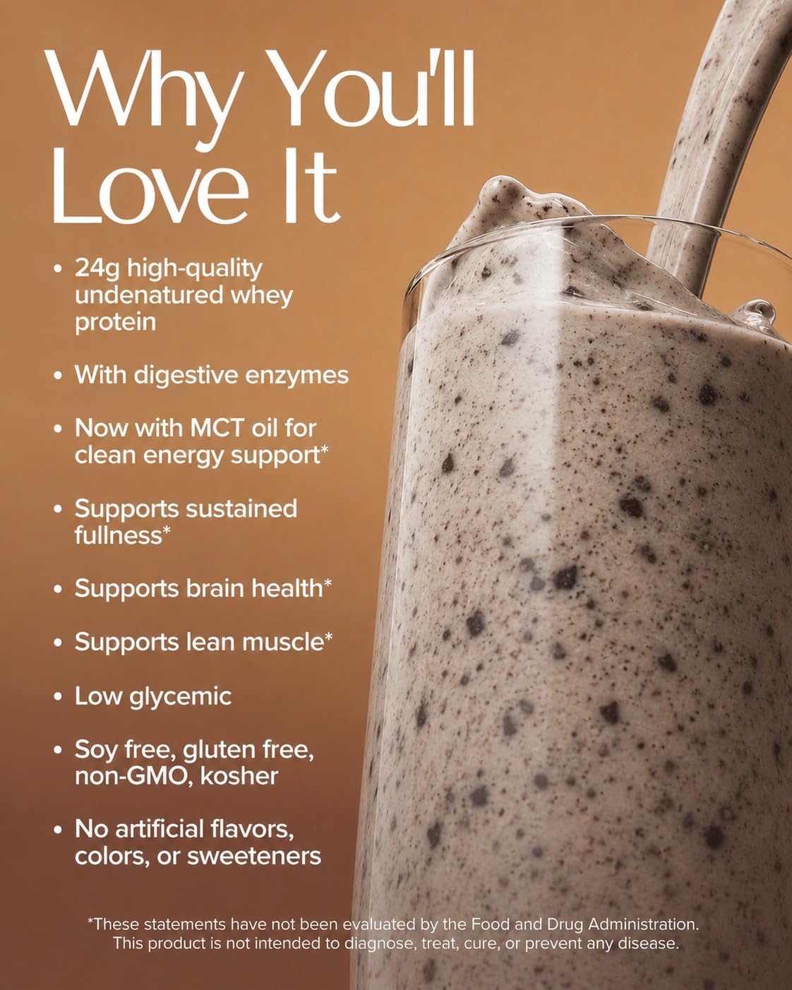 IsaLean Protein Shake - Complete Nutrition for Maintaining Healthy Weight & Lean Muscle Growth Enhanced with MCT Oil - 24 Vitamins & Minerals - 28.1 oz - 14 Meal Canister - Creamy Chocolate