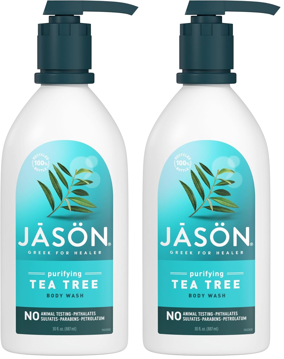 JASON Aloe Vera Shower Gel Body Wash - Soothing, Gentle Clean Feeling, 30 Fluid Ounces