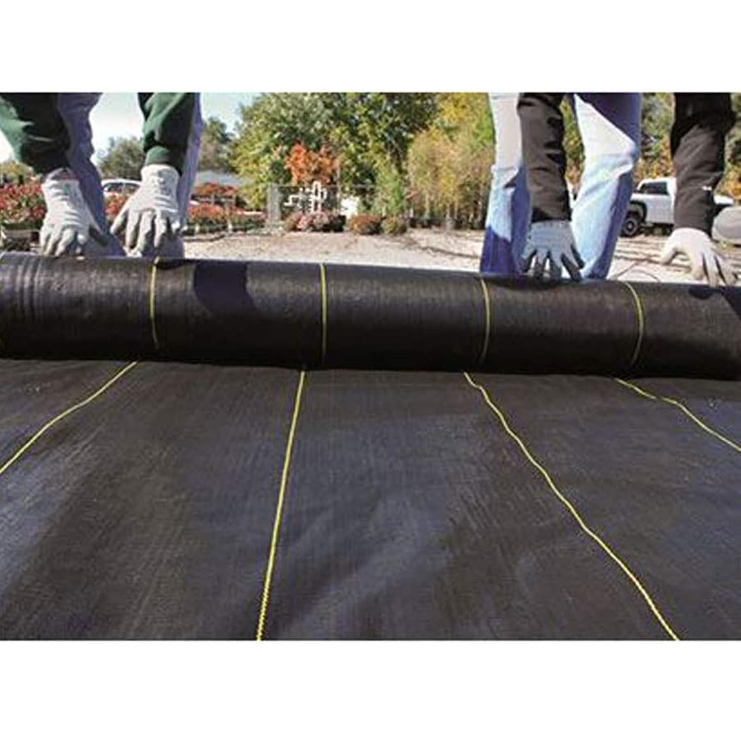 Dewitt Sunbelt Weed Barrier Fabric, 3.2 oz, 3 x 300 Feet – Heavy-Duty Ground Cover Mat for Greenhouse Floors, Garden Rows, Raised Beds, Grass and Yard Gardening, and Outdoor Landscape Protection | Ground Cover Mat for Greenhouse Floors, Garden Rows, Rais…