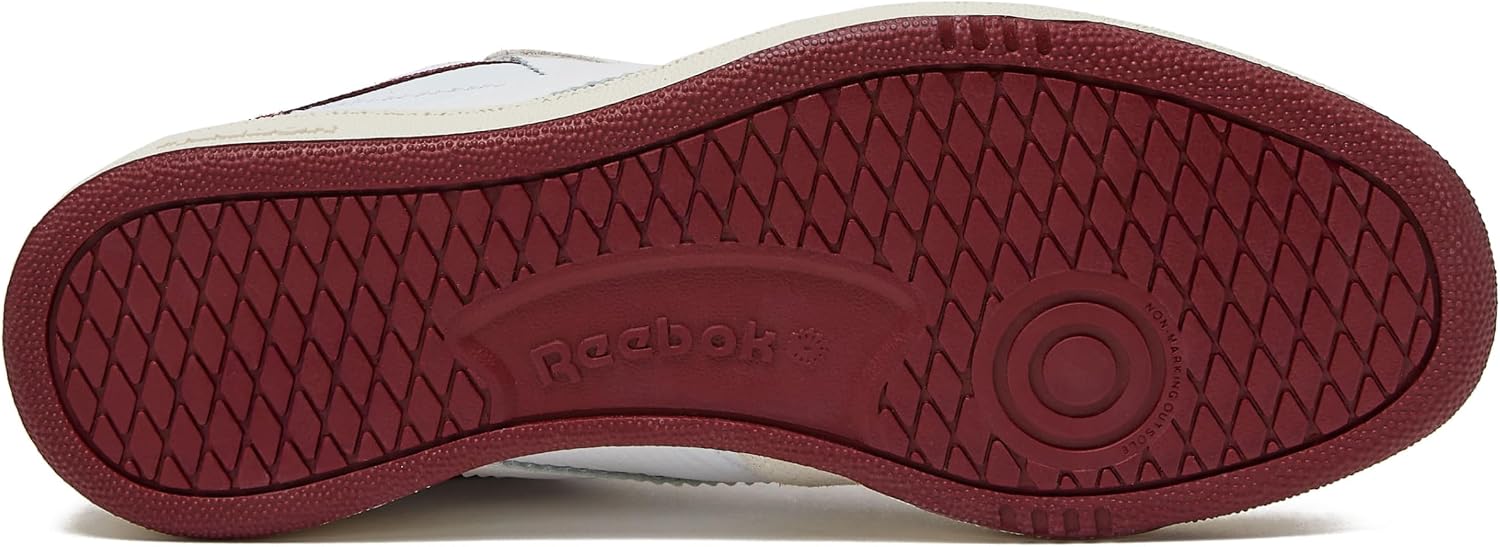 Reebok Club C 85 Mens Tennis Shoes, Casual Fashion White Sneakers for Men