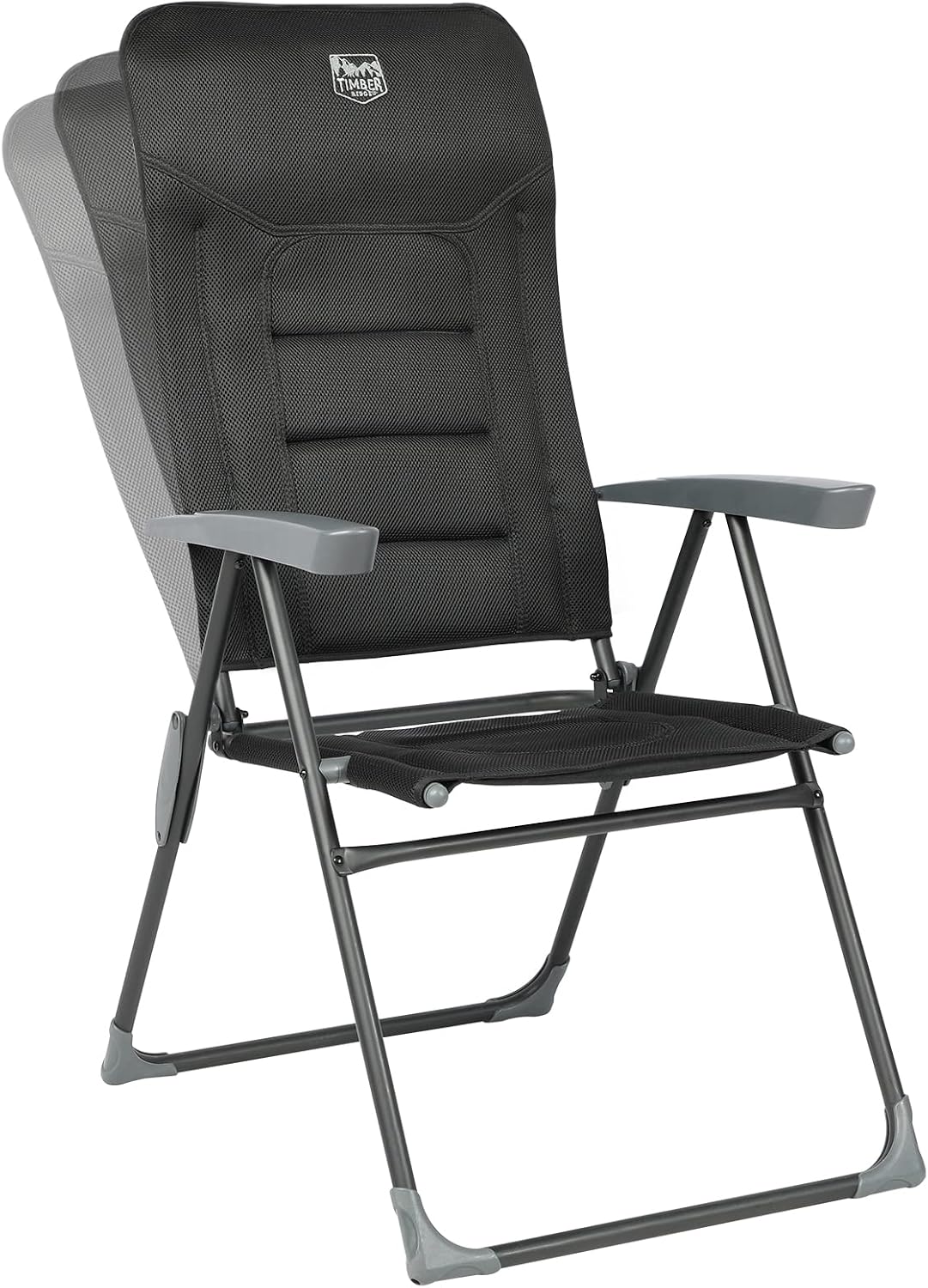 TIMBER RIDGE Zero Gravity Chairs, Folding Recliner Chair Padded with Cup Holder and Headrest