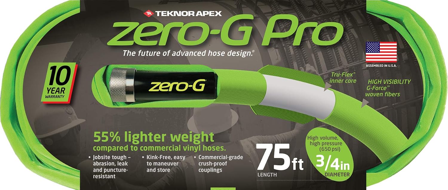 Commercial Garden Hose, 3/4-In. x 75-Ft.