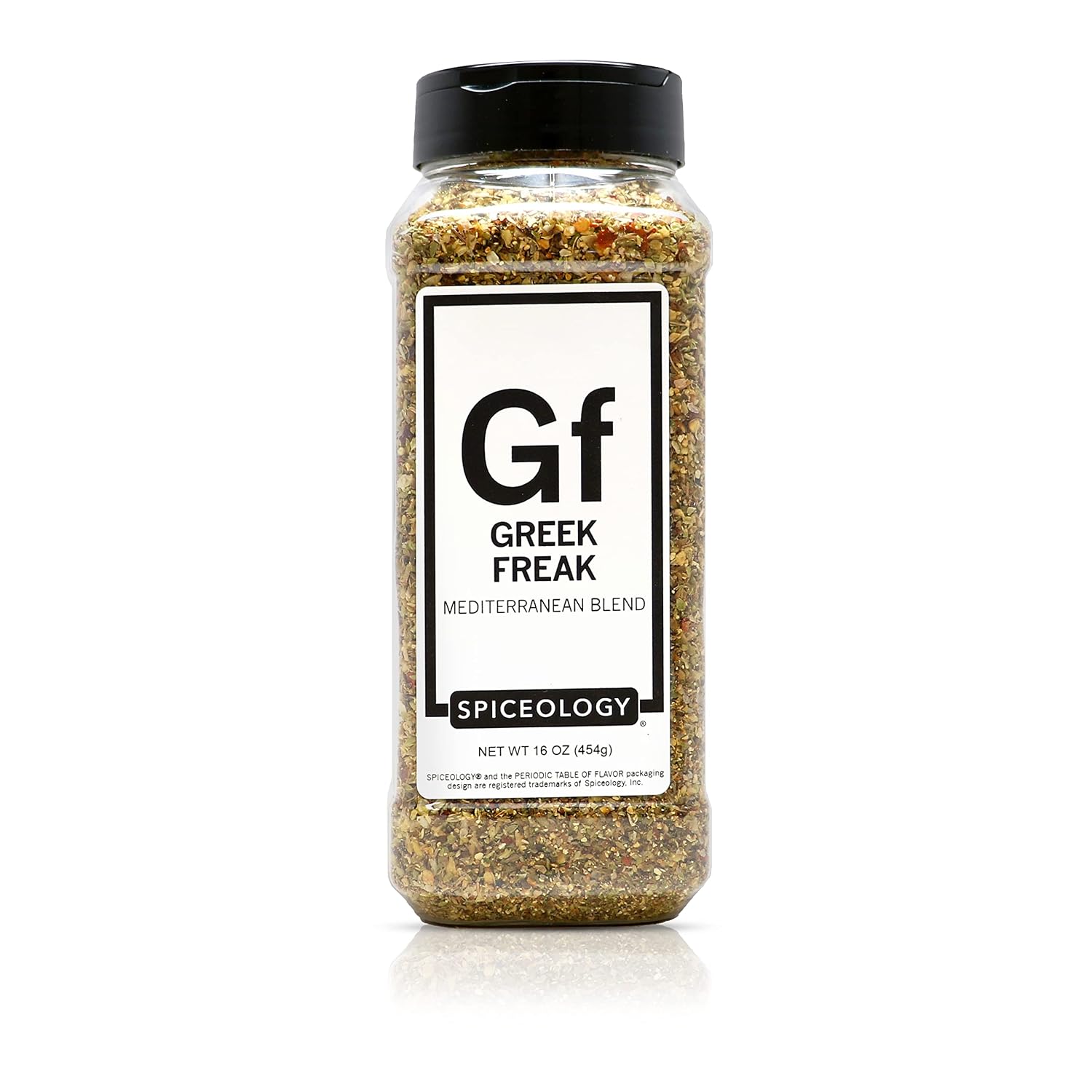 Spiceology Greek Freak Mediterranean Seasoning, 16 oz | Greek Herbs & Spices, For Chicken, Potatoes, Salad, Gyros, Pasta & Pizza