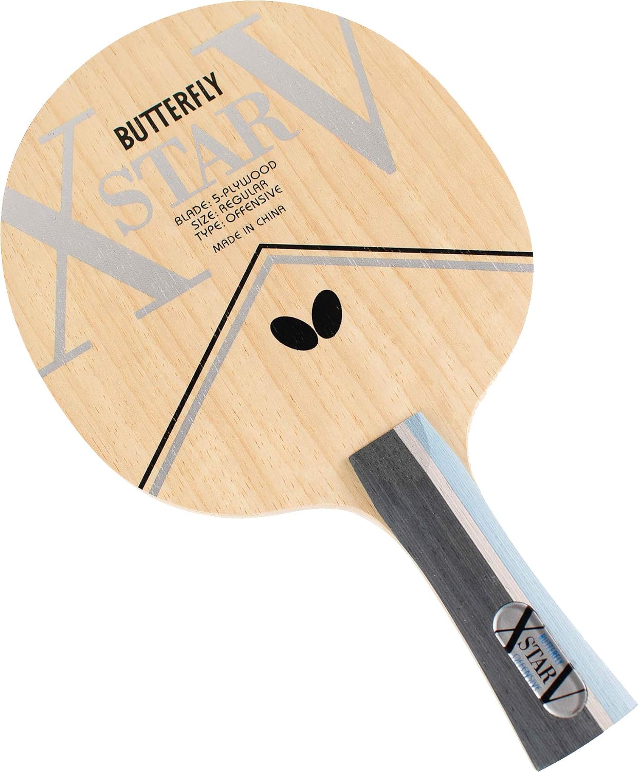 Butterfly Xstar V Shakehand Table Tennis Blade