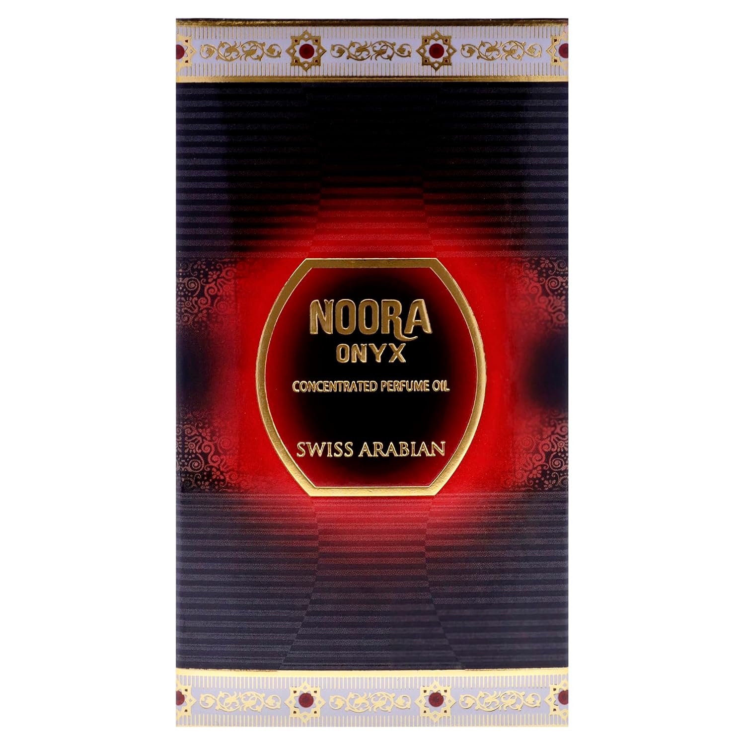 Swiss Arabian Noora Onyx - Luxury Products From Dubai - Long Lasting And Addictive Personal Perfume Oil Fragrance - Seductive Signature Aroma - The Luxurious Scent Of Arabia - 0.4 Oz