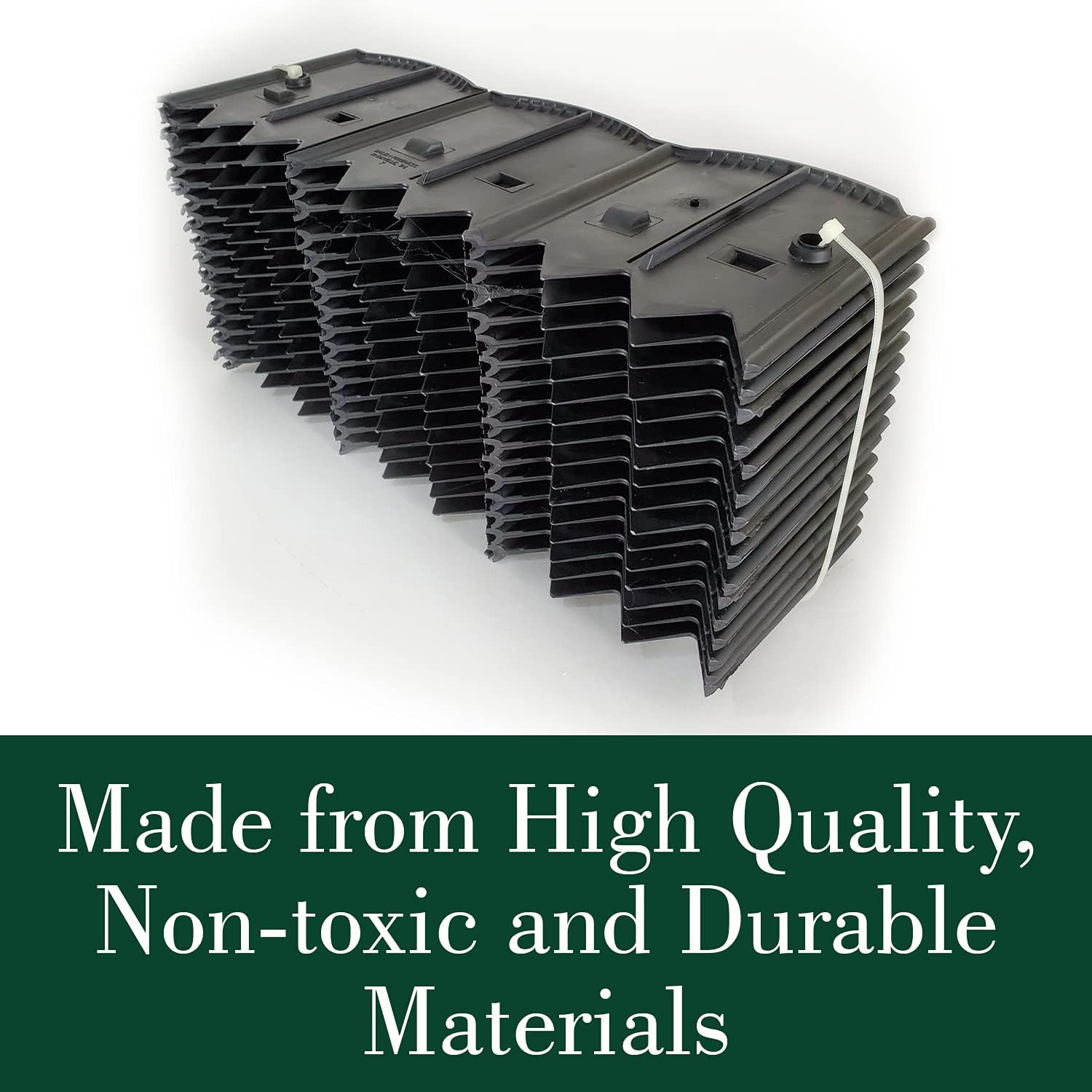Dalen HammerEdge Pound in Edging - 16 Durable Interlocking Pieces -18 feet of Coverage - Made in USA - Easy to Install - 1 Pack | 16 Durable