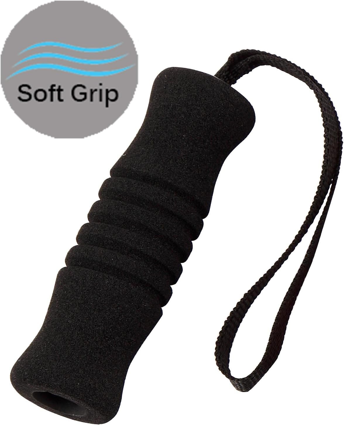 Sky Med Offset Handle Walking Cane : Replacement Hand Grip - Black