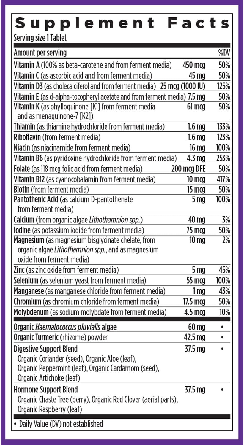 New Chapter Every Woman's One Daily 55+ - Multivitamin for Women - Supports Immune, Bone & Vision Health* - Gentle on the Stomach - Non-GMO, Gluten Free, Dairy Free, Vegetarian & Kosher - 48 Tablets