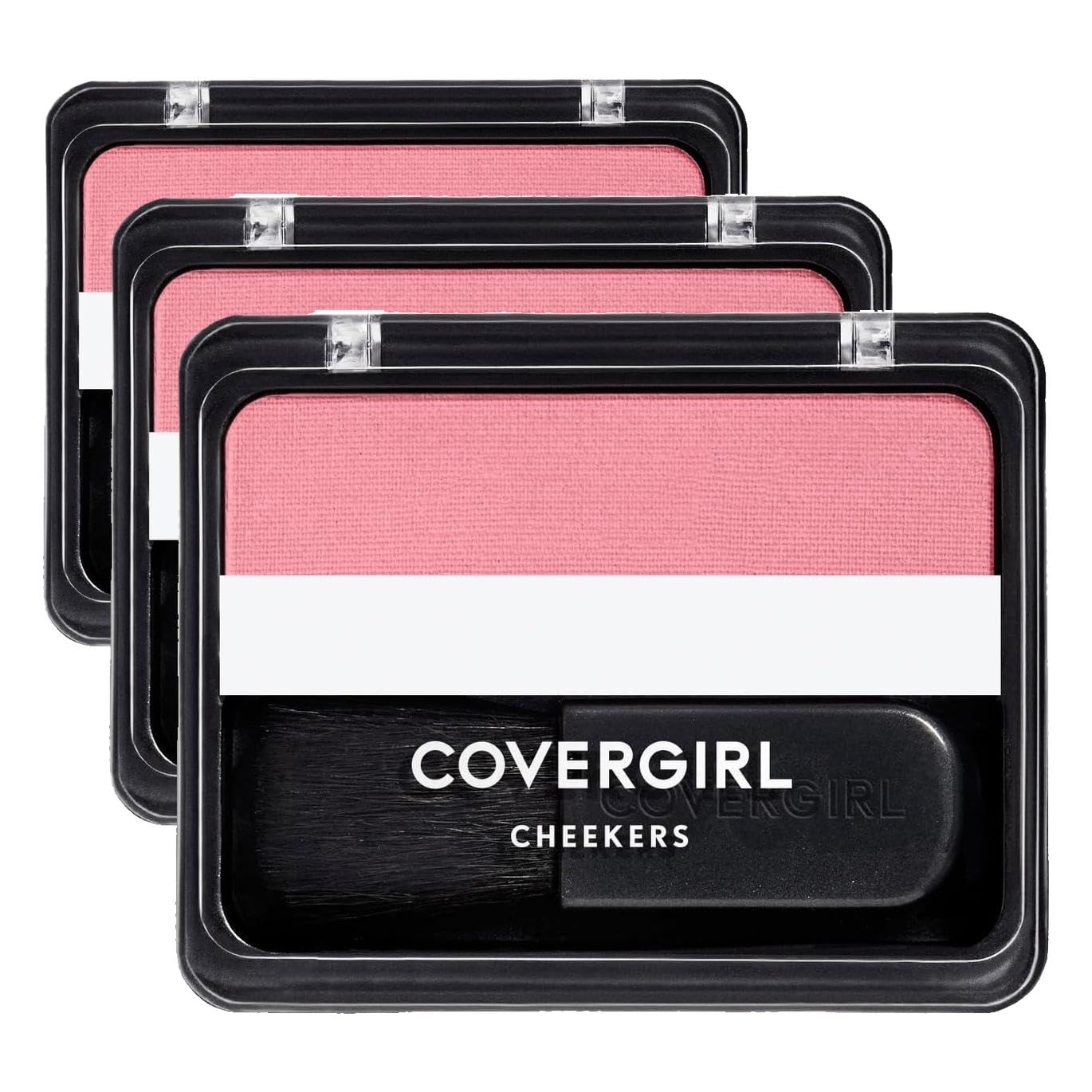 COVERGIRL - Cheekers Blush, Soft, blendable, lightweight formula, easy & natural look, 100% Cruelty-Free