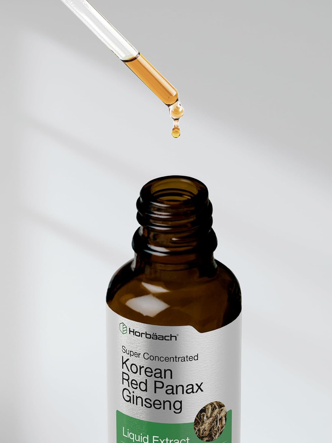 Horbäach Korean Red Ginseng | 2 fl oz Liquid Extract