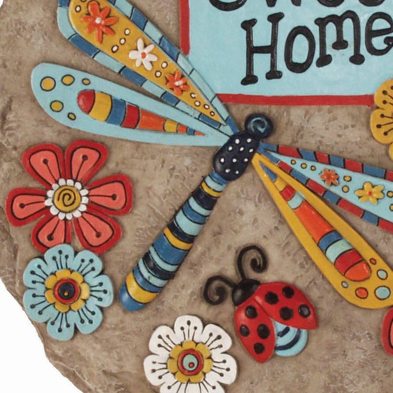 Spoontiques - Garden Décor - Nut House Stepping Stone - Decorative Stone for Garden
