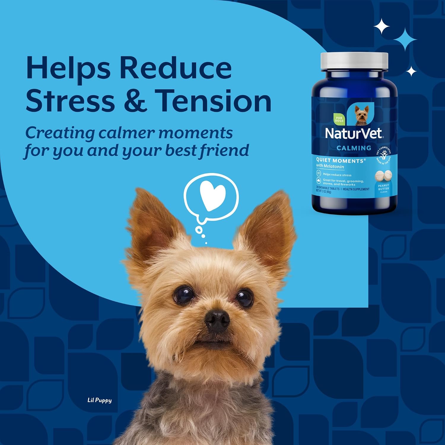 NaturVet Quiet Moments Calming Drops for Cats & Dogs - 2 Oz