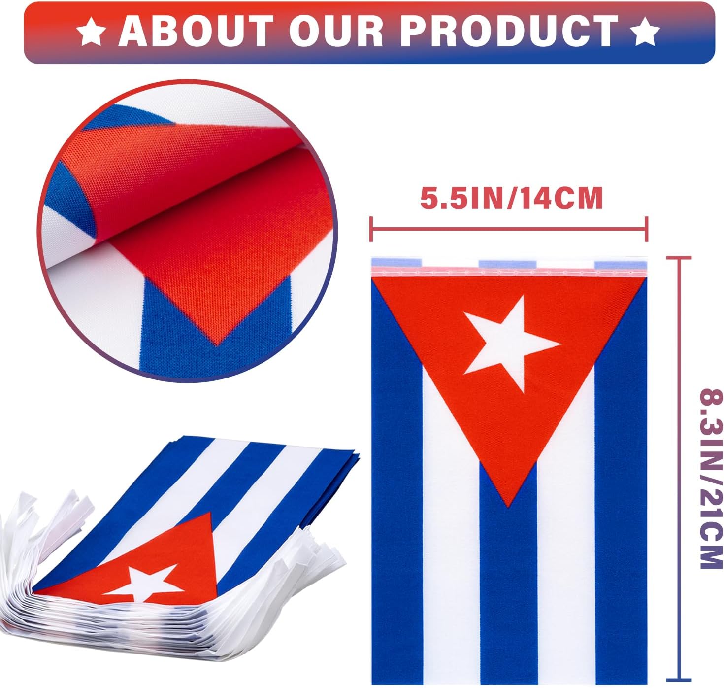 Nicaragua String Flag Pennant Banner, Small Mini Nicaraguan Flags Bunting Banner, National Country Decoration for School, Party, Sports Events, Patriotic Festival, 33 Feet 30 Flags