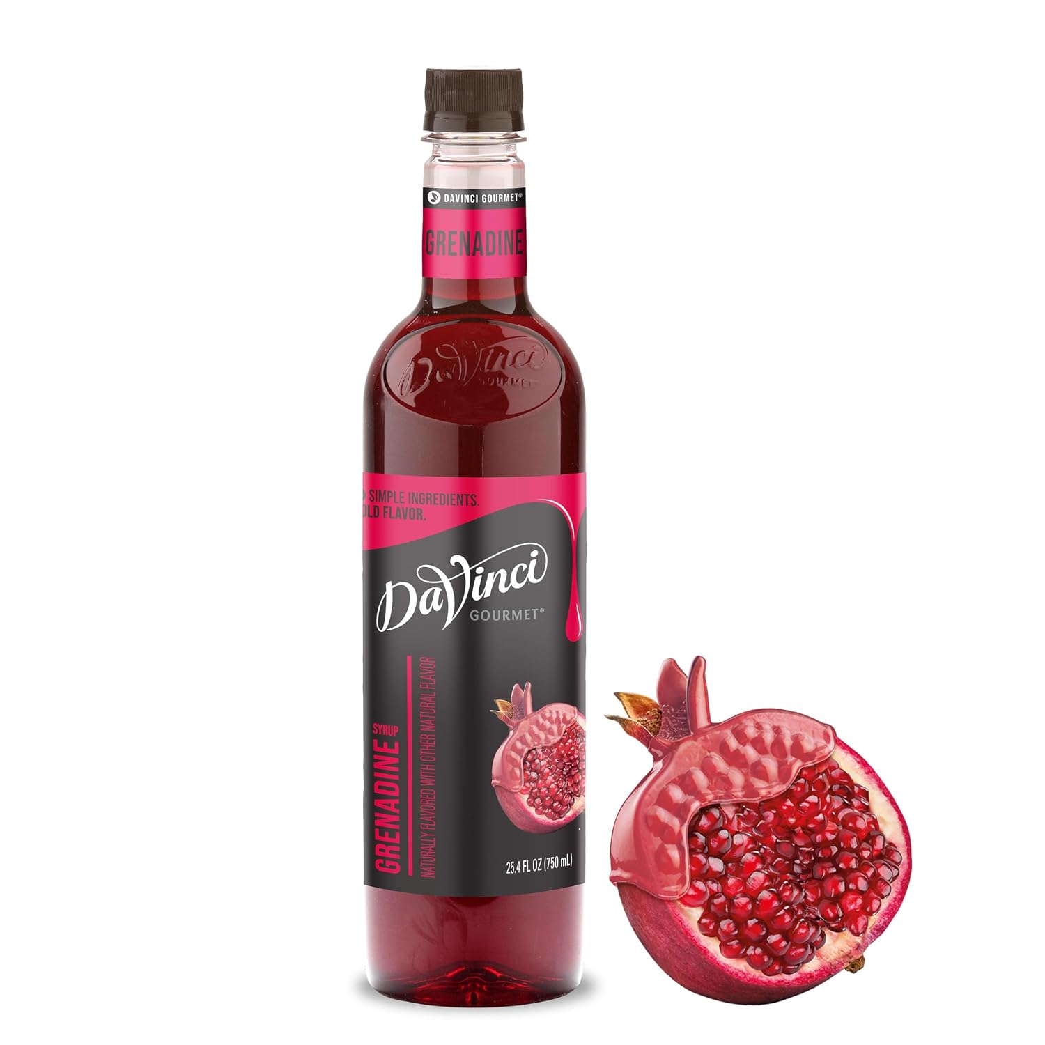 DaVinci Gourmet Classic Strawberry Syrup, 25.4 Fluid Ounces, Kosher, 1 Count