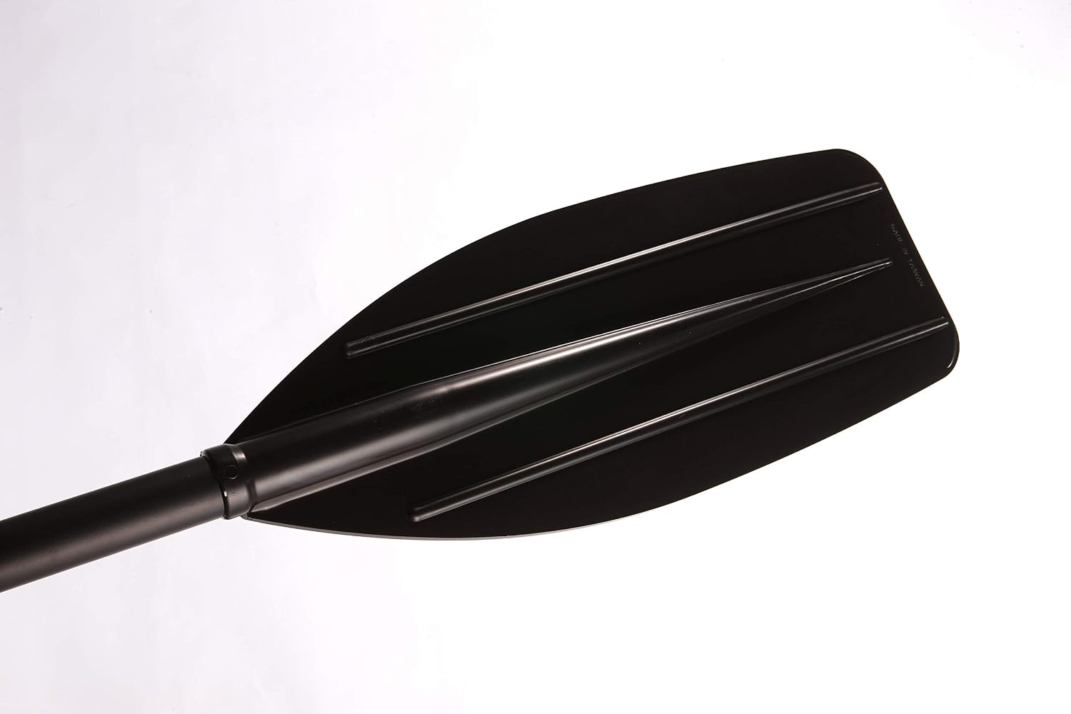 Attwood 4-Foot Aluminum Canoe Paddle, Heavy-Duty Marine Oar with Ergonomic Grip and Poly-Protective Shaft Cover, Model 11764-1