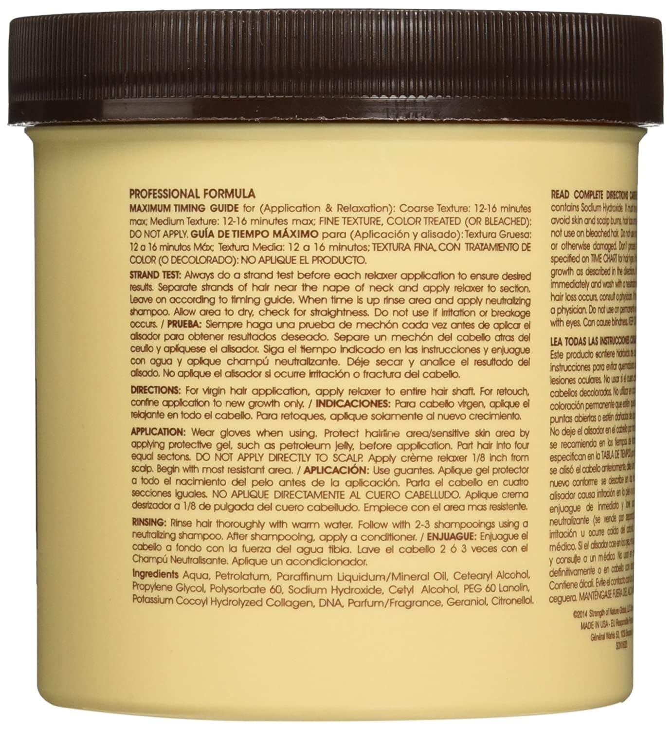 TCB No Base Creme Hair Relaxer, Regular 15 Oz
