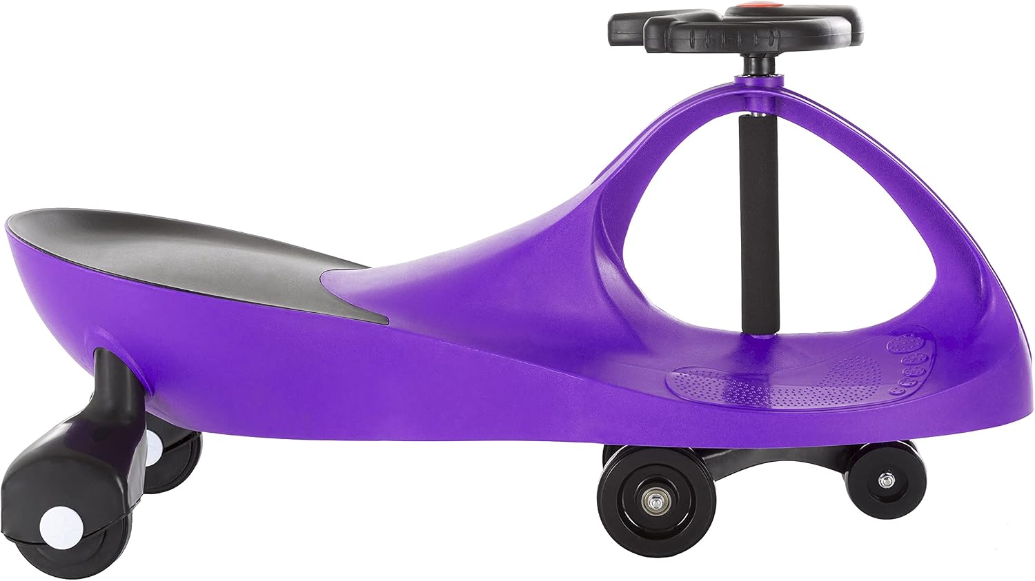Wiggle Car Ride On Toy - No Batteries, Gears or Pedals - Twist, Swivel, Go - Outdoor Ride Ons for Kids 3 Years and Up by Lil' Rider (Hot Pink)