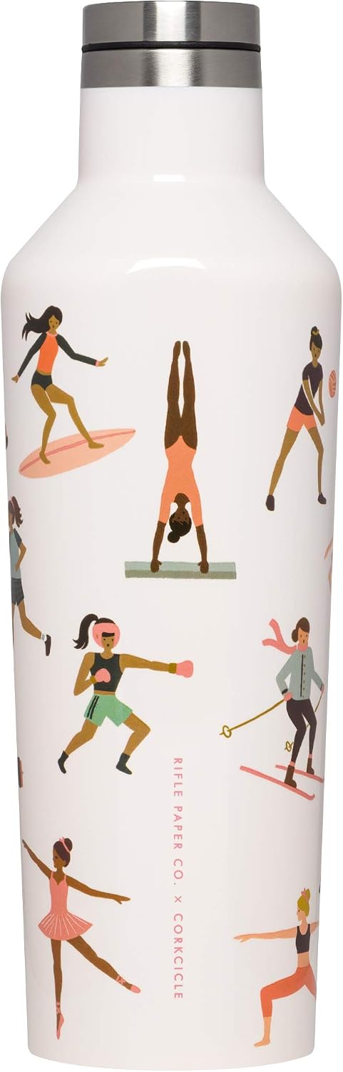 Corkcicle x Rifle Paper Co. 12 oz Insulated Tumbler, Blush Lively Floral