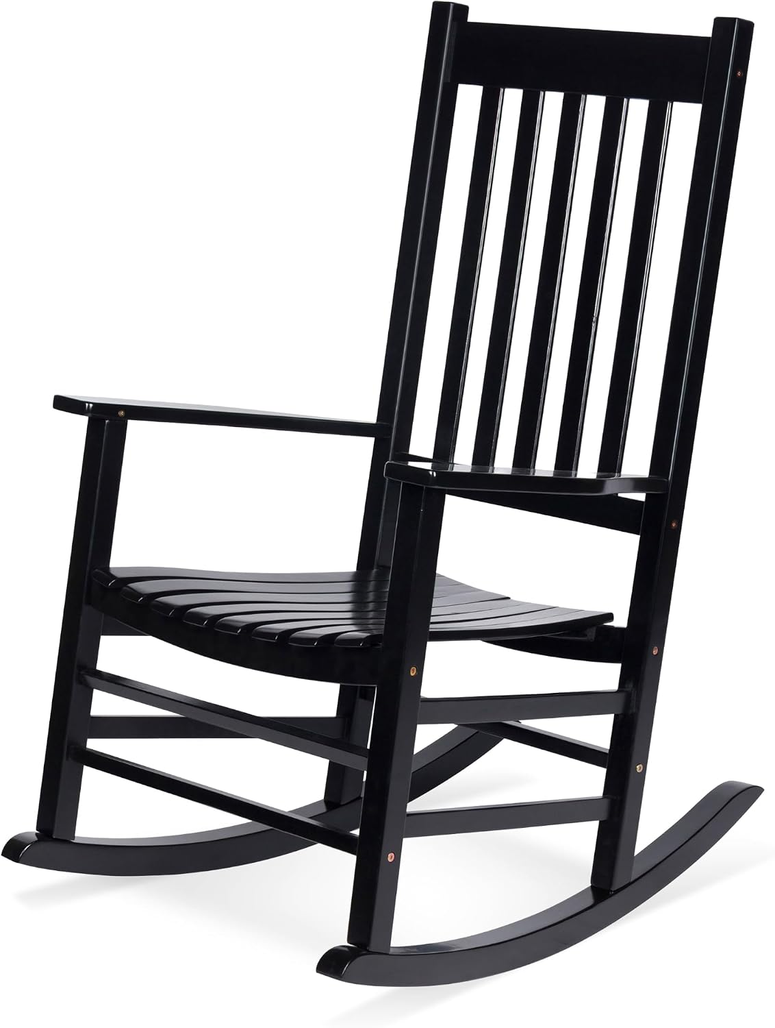 Shine Company 4332WT Vermont Porch Rocker, White (2nd Gen)