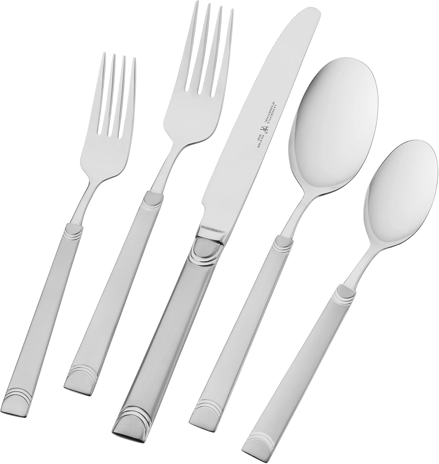 HENCKELS Joy 45-pc 18/10 Stainless Steel Flatware Set
