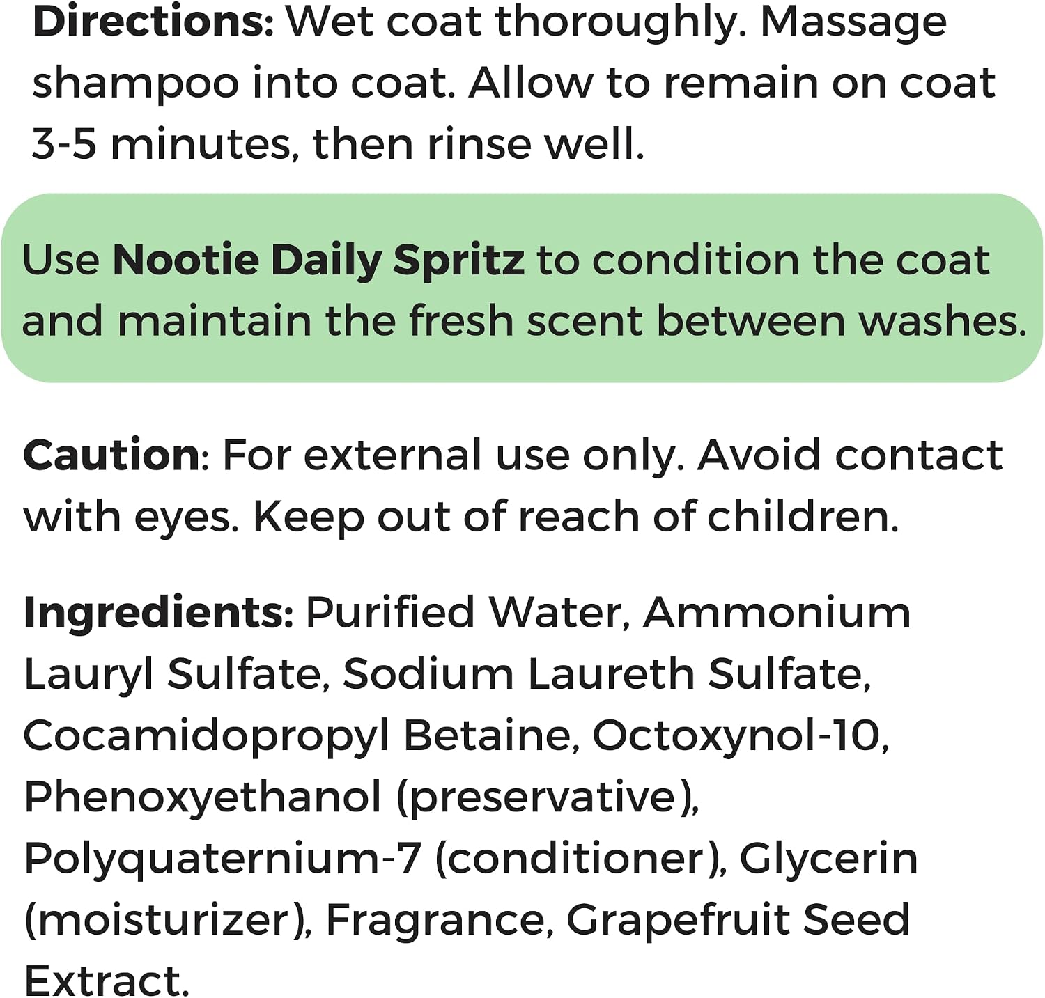 Nootie Cucumber Melon Pet Shampoo for Dogs & Cats, Gentle Oatmeal Formula | 16 oz, dog wash for sensitive skin, helps relieve dry itchy skin for dogs, natural ingredients, cleans & conditions