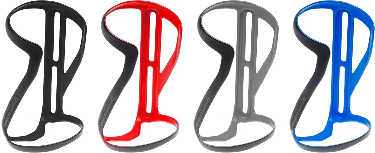 Blackburn Clutch Carbon Side-Entry Bike Bottle Cage (Grey, Left)