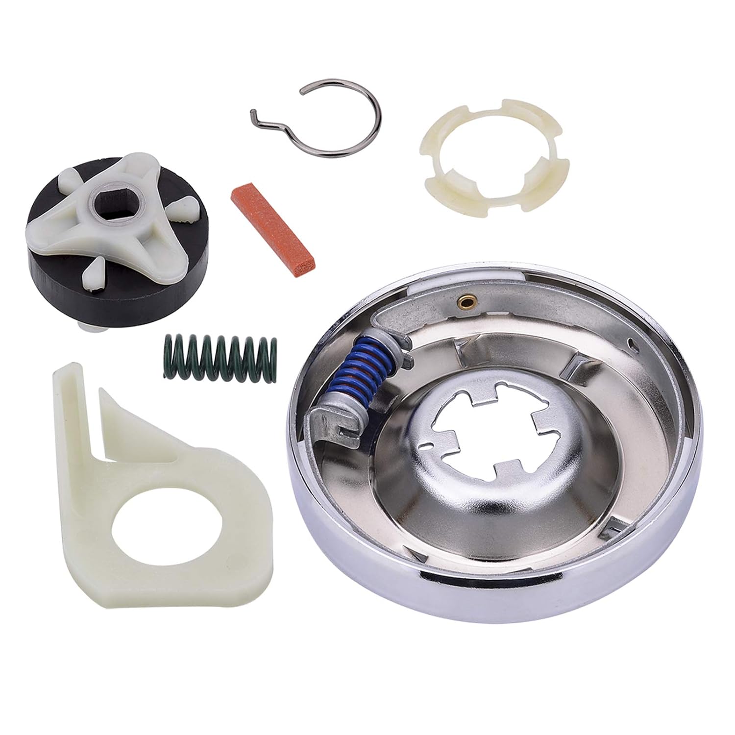 Heavy Duty 285753A Motor Coupling Kit & 285785 Washer Clutch Kit | Compatible with Whirlpool Kenmore Sears Roper Estate Washer Replaces 285331