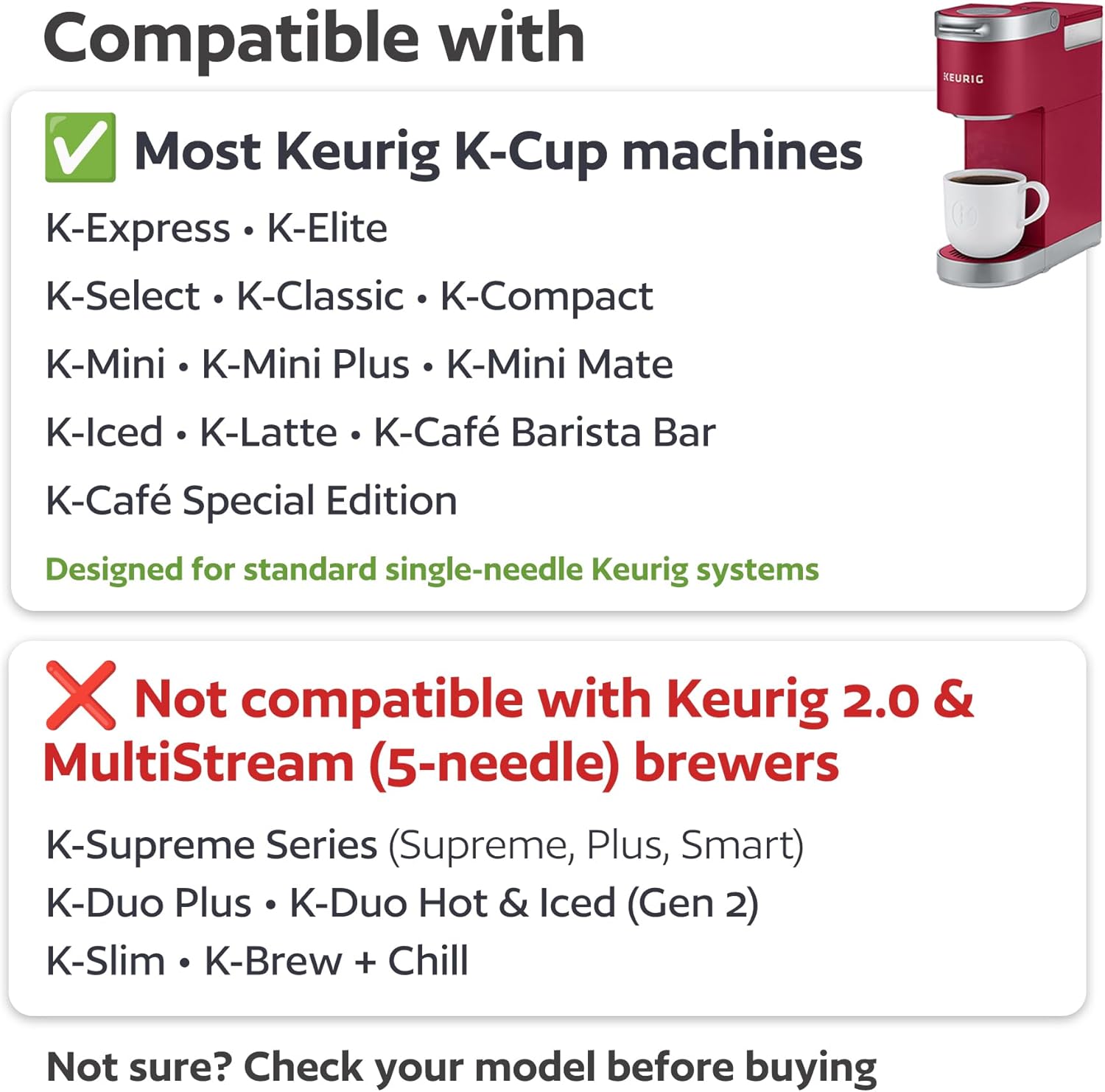 4 Reusable K Cups for Keurig Coffee Makers - BPA Free Universal Fit Purple Refillable Kcups Coffee Filters for 1.0 and 2.0 Keurig Brewers