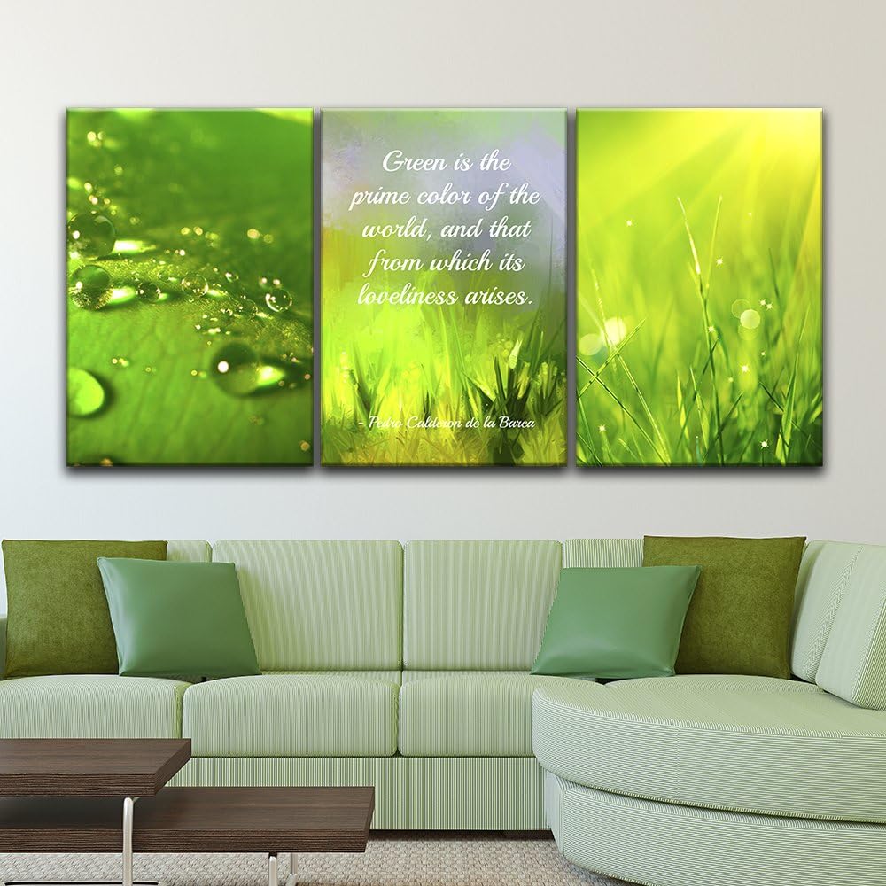 wall26 Canvas Prints Wall Art - Ocean Themed 3 Panel Wall Art with Wave,Anchor and Rudder - 16"x24" x 3 Panels