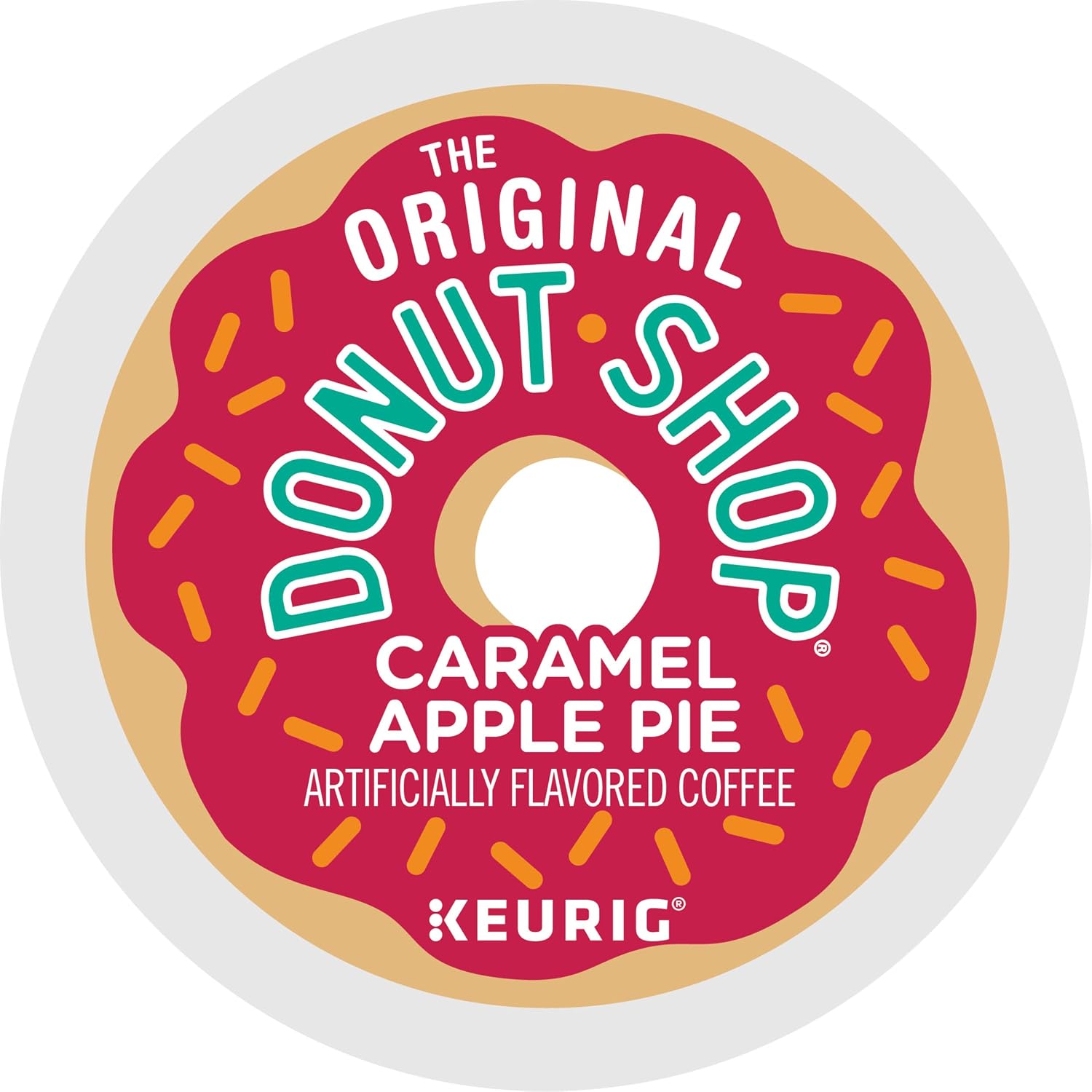 The Original Donut Shop Caramel Apple Pie Coffee, Keurig K-Cup Pod, Light Roast, 24 Count