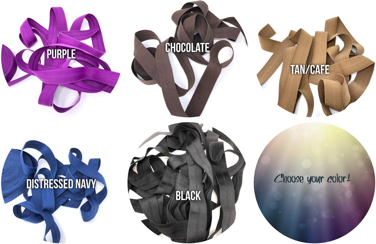 No Knot Wrist or Ankle Band for Fitbit Inspire, Luxe, Flex, Flex 2, Alta, or One