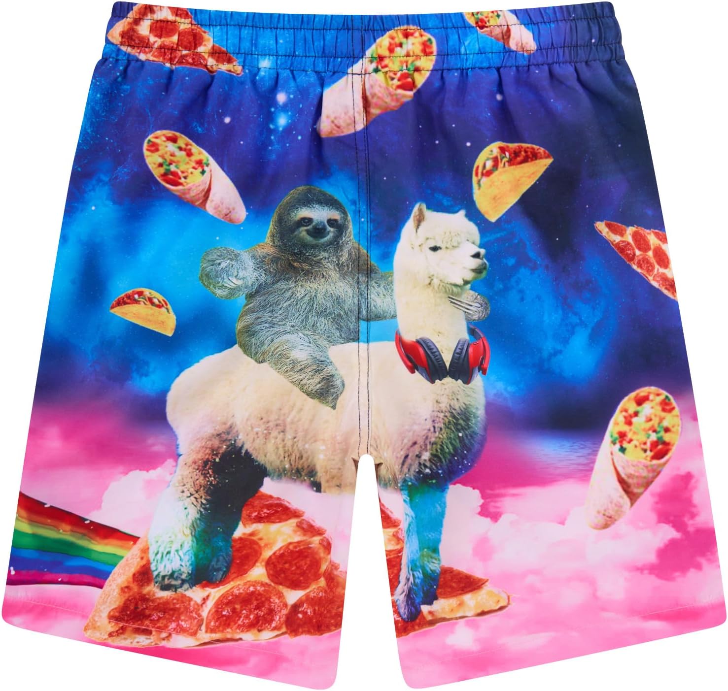 BFUSTYLE Boys Swim Trunks Mesh Lining Kids Bathing Suit 5-14 Years Shorts