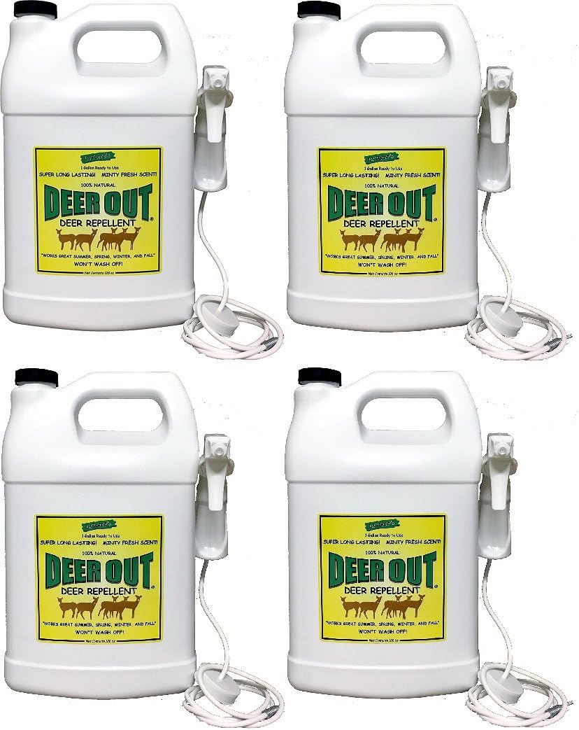 DEER OUT® 1 Gallon Ready-to-Use Refill - Deer Repellent.