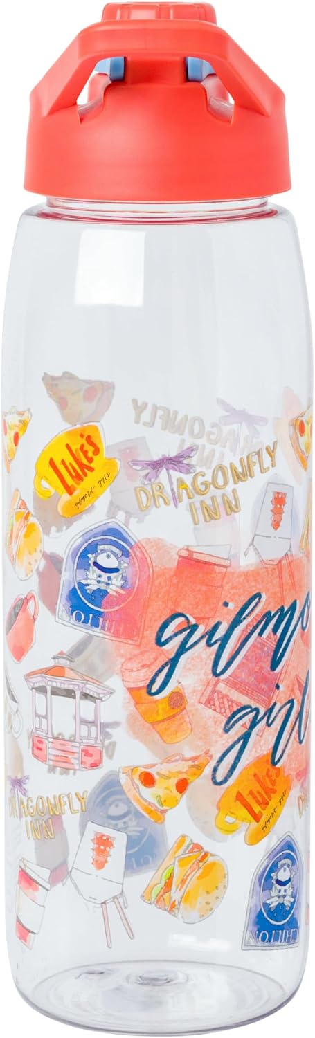 Silver Buffalo Pokémon Skate Graffiti, Water Bottle, 28oz