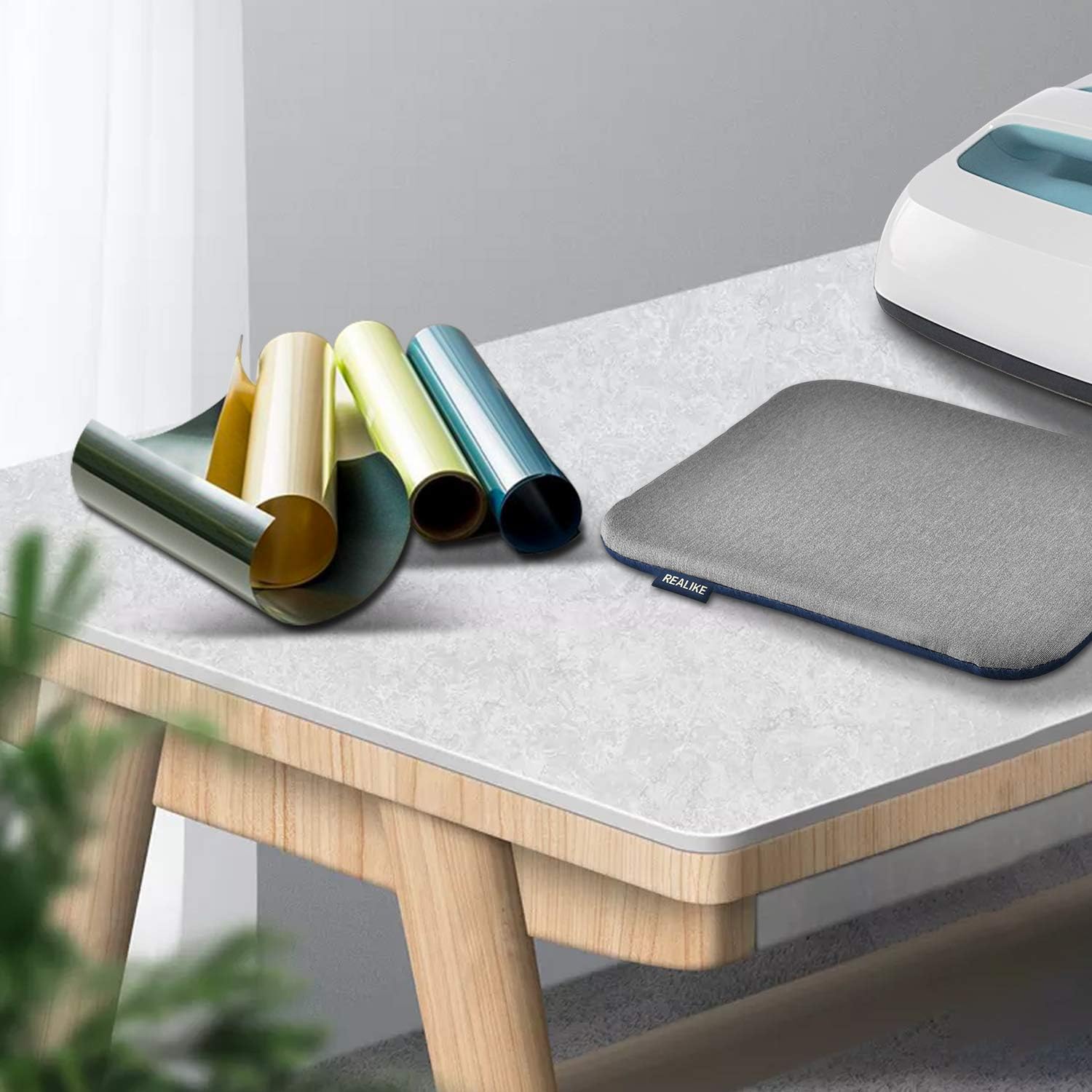 REALIKE Heat Press Mat Compatible with Cricut Easy Press 2/Cricut Easy Press(12X12 inch)