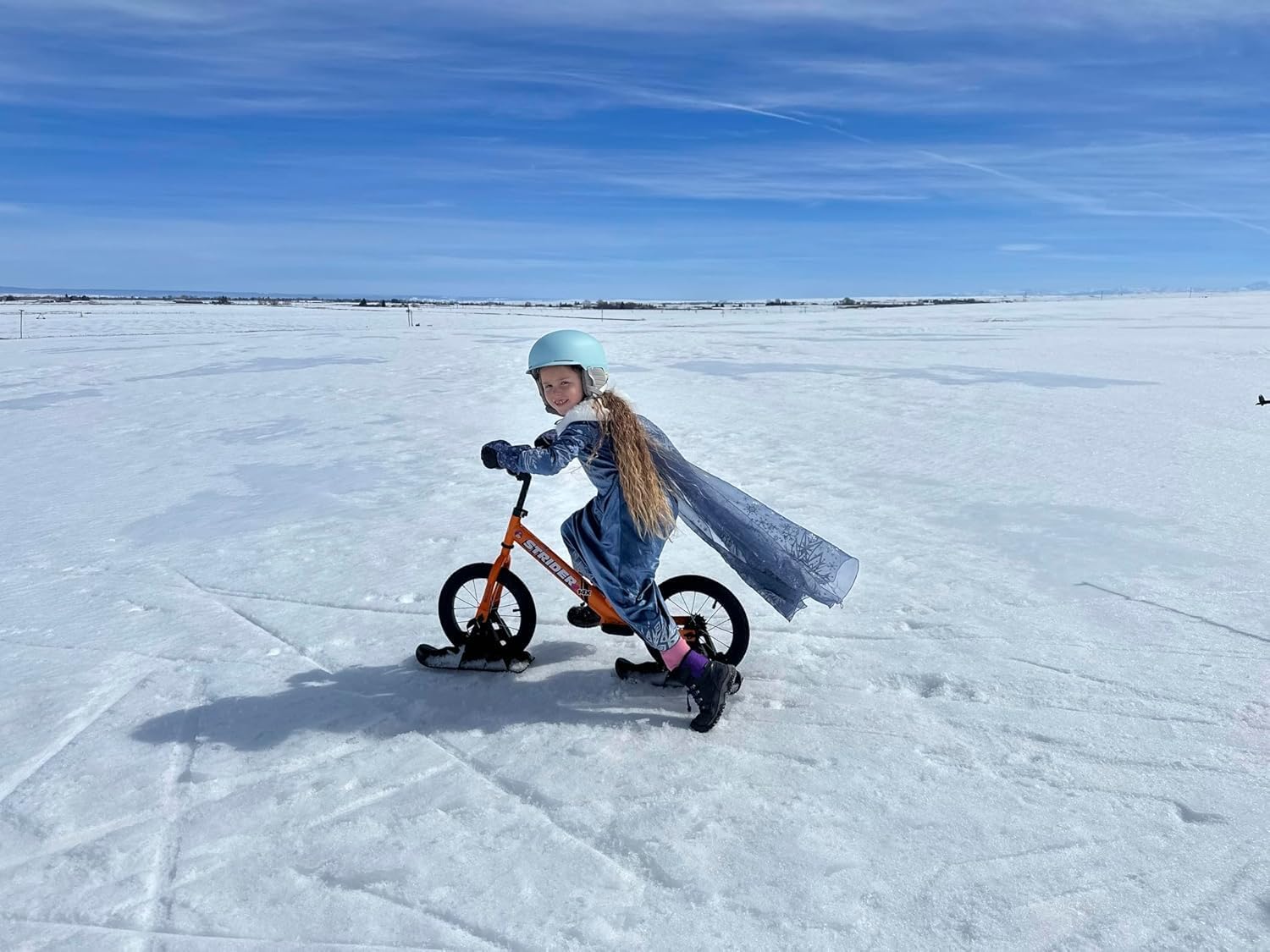 Strider 14x Snow Skis Set, Convert Balance Bike to Sled, for Ages 3–6 Years | Converts Strider Balance Bike into Sled, Snow Skis for Kids Ages 3–6