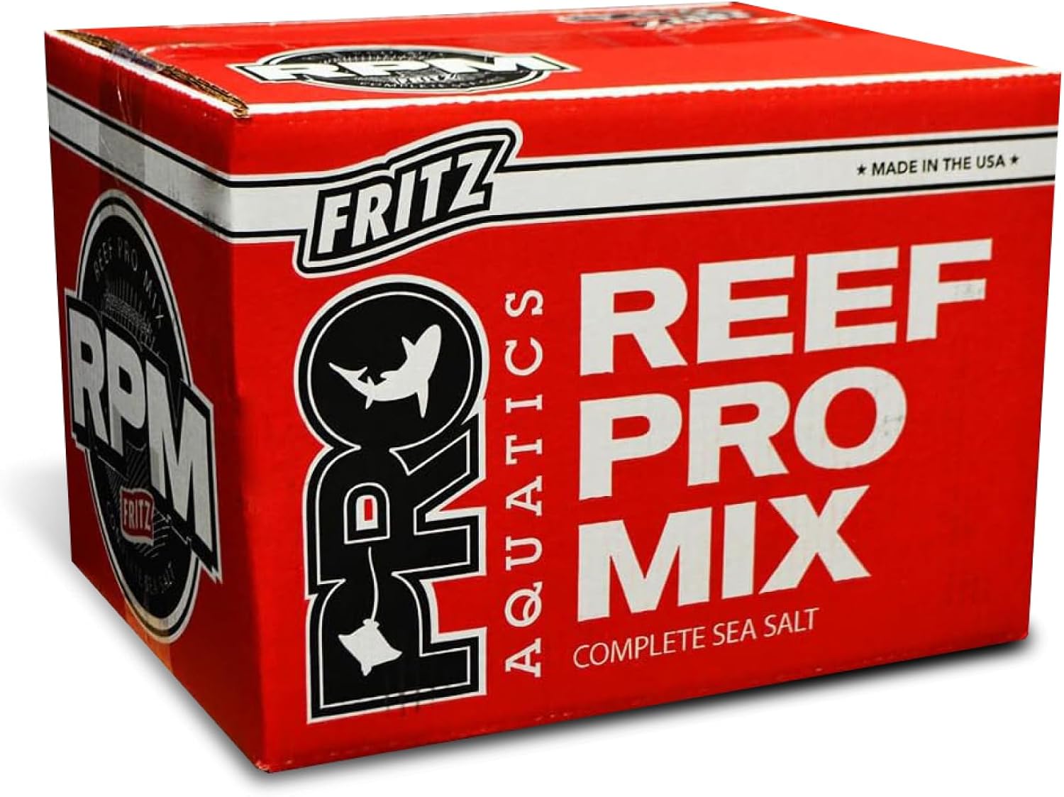 FritzPRO R.P.M. Redline High Alk Salt Mix Red Box 55 lbs - Fritz Aquatics