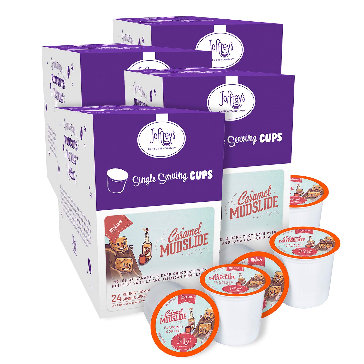 Joffrey's Coffee - Breakfast Blend, Artisan Medium Roast Arabica Coffee Beans, Smooth-Bodied Blend, Balanced Flavor & Aroma