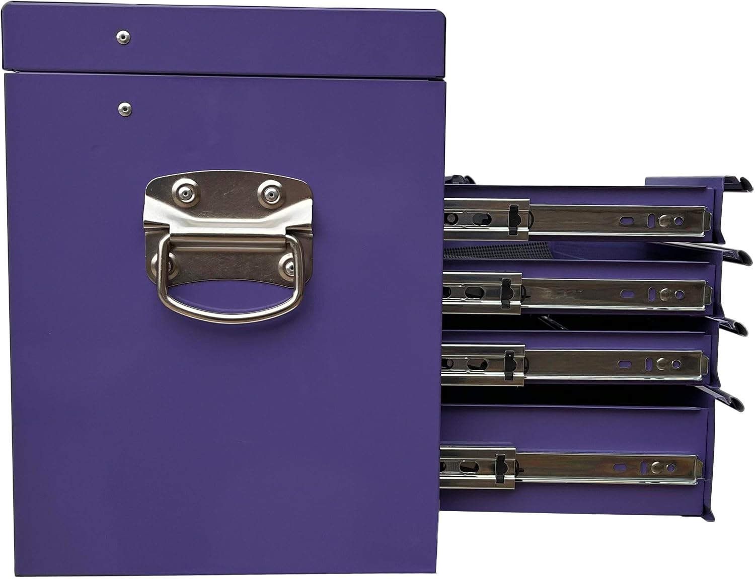 Workington Portable Metal Tool Chest with 6 Drawers, 24" 6-Drawer Tool Chest Cabinet with Ball Bearing Drawer Slides