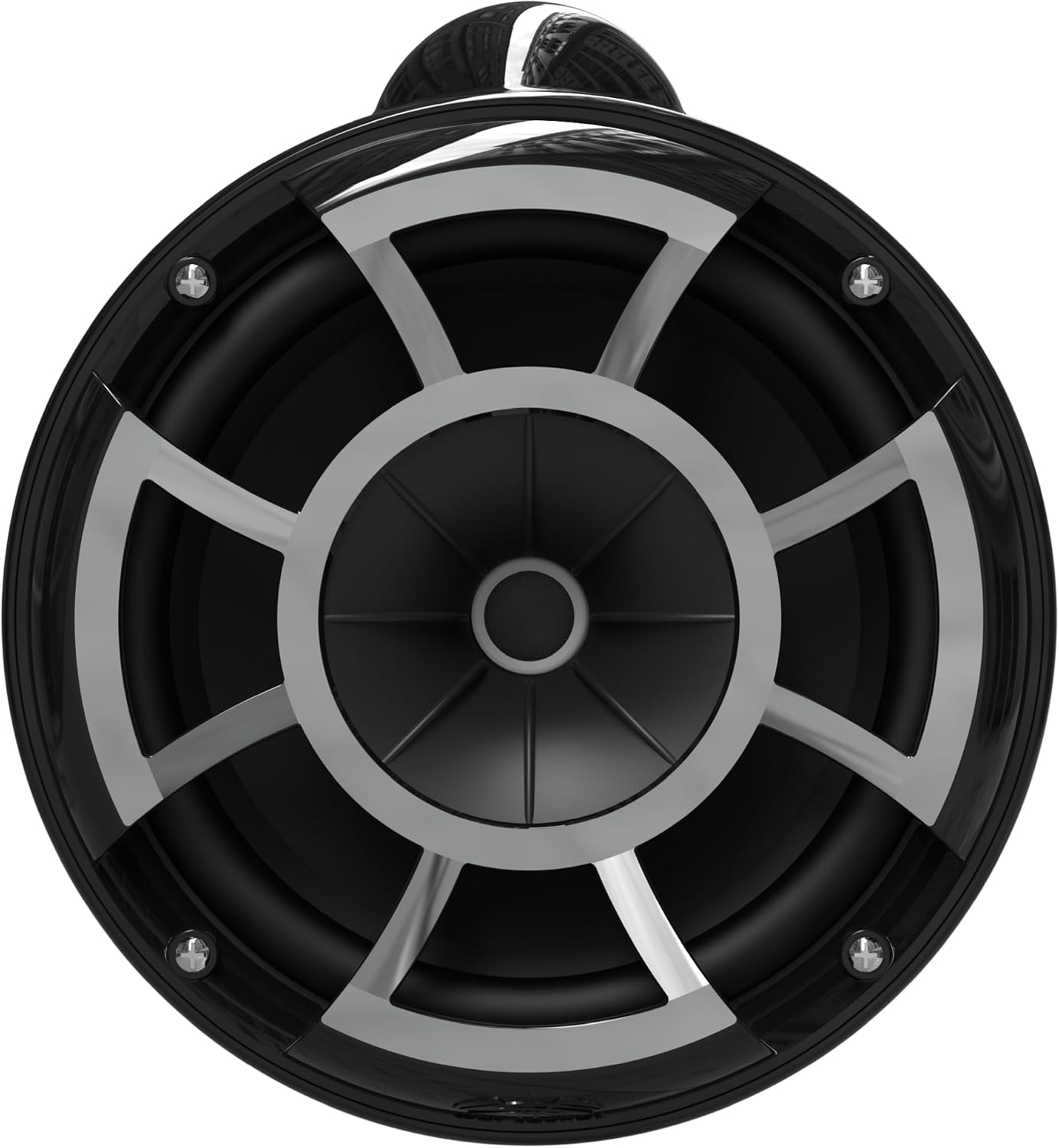 Wet Sounds Revolution Series 8 inch EFG HLCD Tower Speakers - Black w/ Fixed Clamp