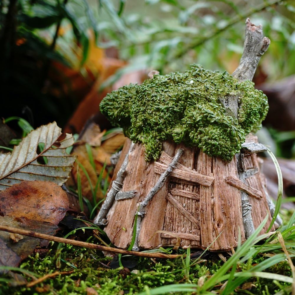 Top Collection Miniature Fairy Garden and Terrarium Statue, Mini Dragon, Green