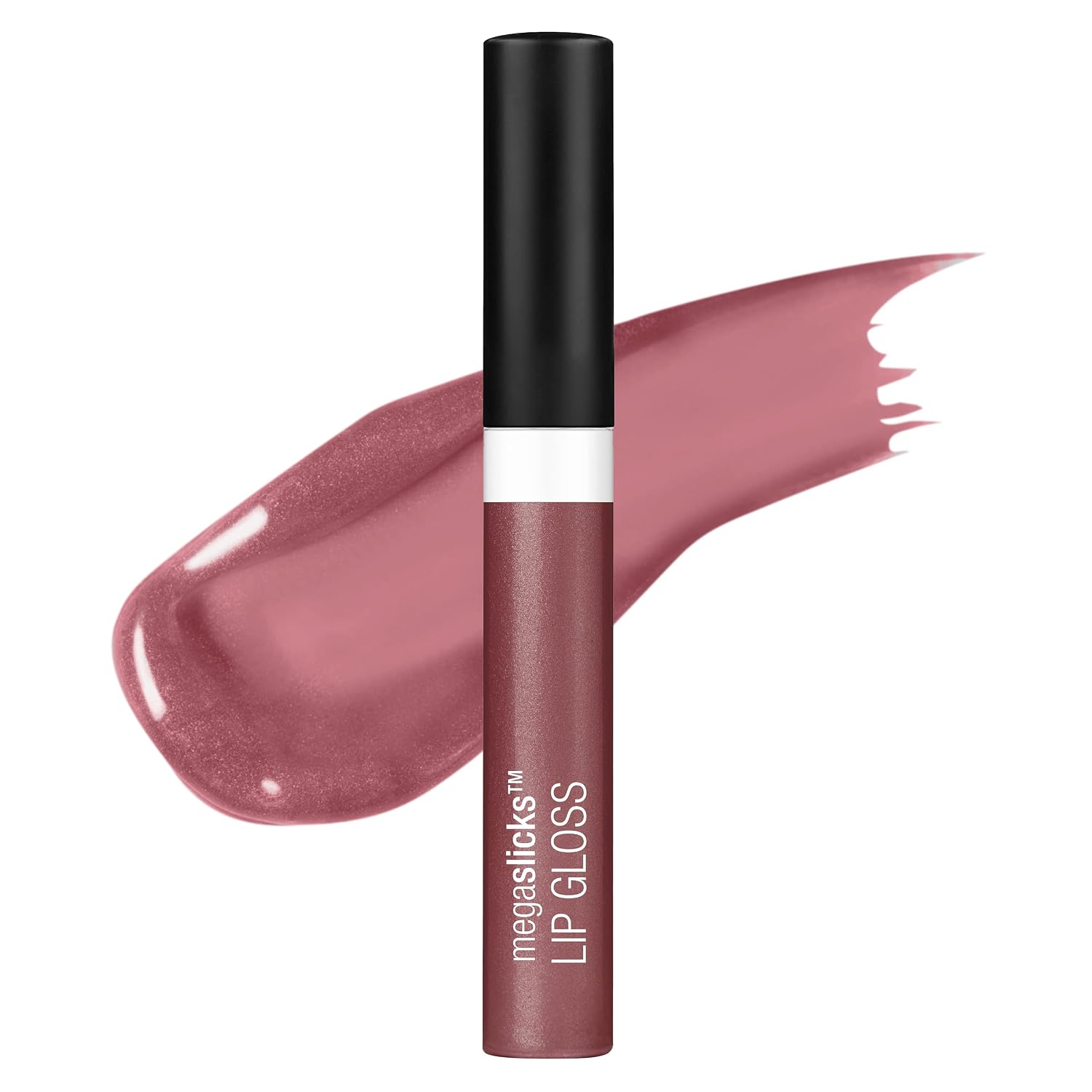 wet n wild MegaSlicks Lip Gloss, Ultra-Glossy, Vitamin-E Enriched, Ultra-Gloss High Shine Moisturizing, Cruelty-Free & Vegan - Bronze Berry