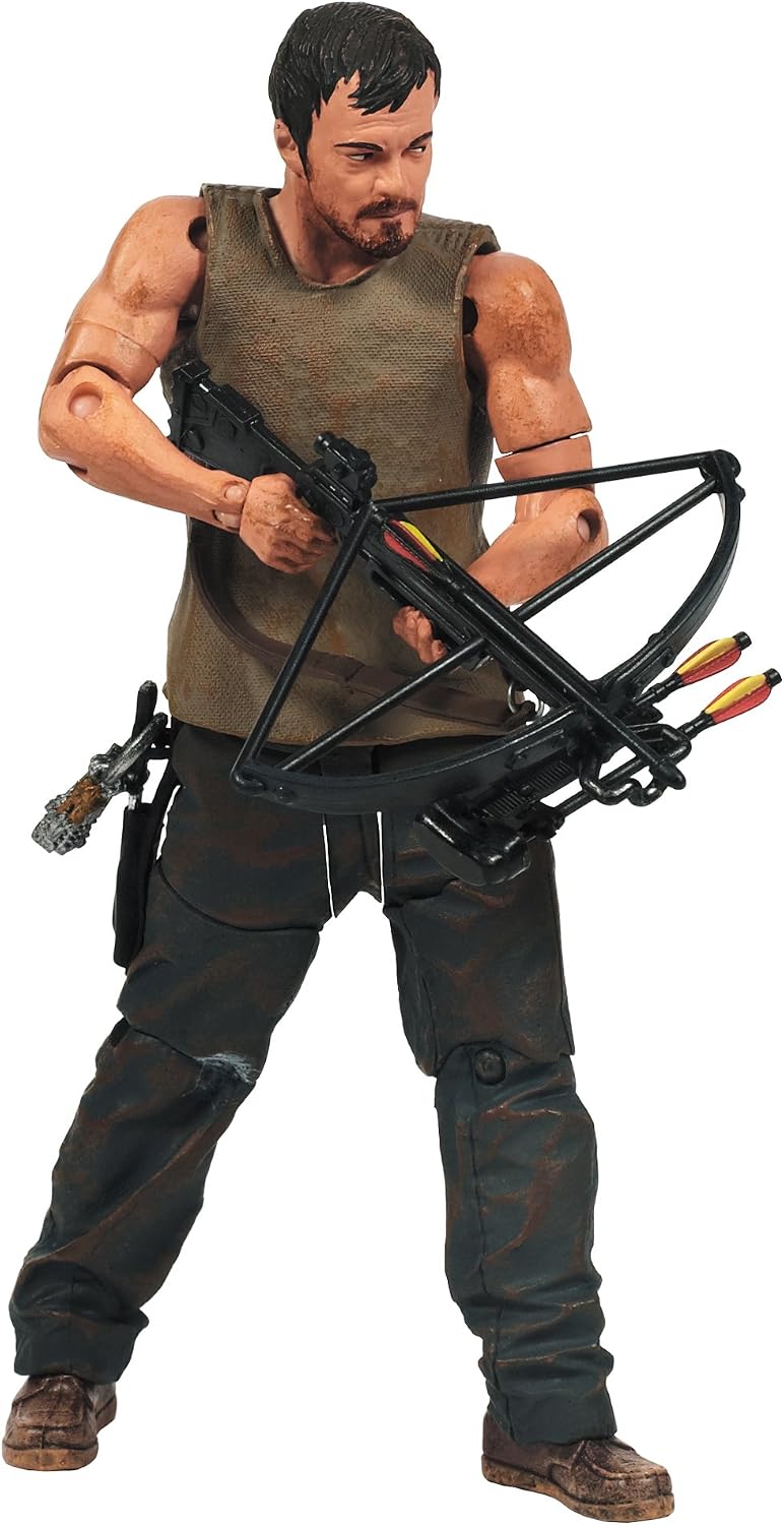 McFarlane Toys The Walking Dead TV Series 4 Dixon Brother Action Figure Playset, 2-Pack