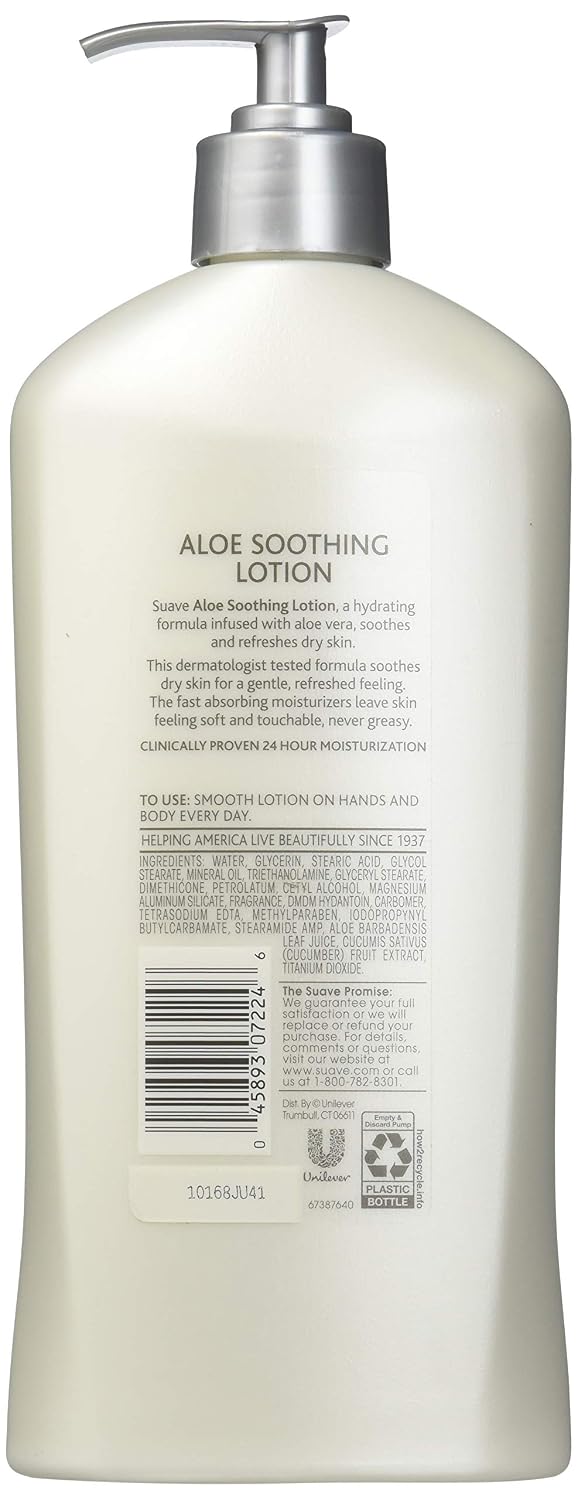 Suave Body Lotion Lavender Vanilla, 18 Fluid Ounce (Pack Of 2)