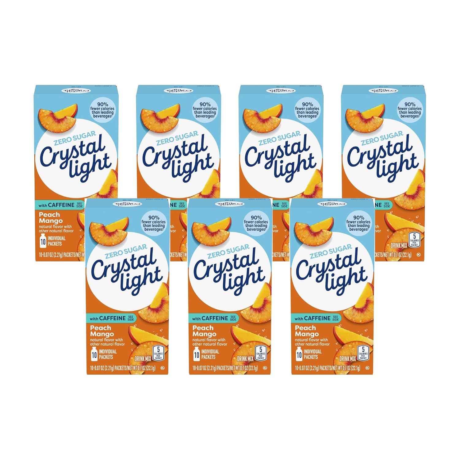 Crystal Light On-The-Go Drink Mix Packets, Sugar Free Powdered Water Enhancer, Naturally Flavored Low Calorie Beverage Mix, Cherry Pomegranate, 0.11 Ounce Packets, 10 Count (Pack of 4)