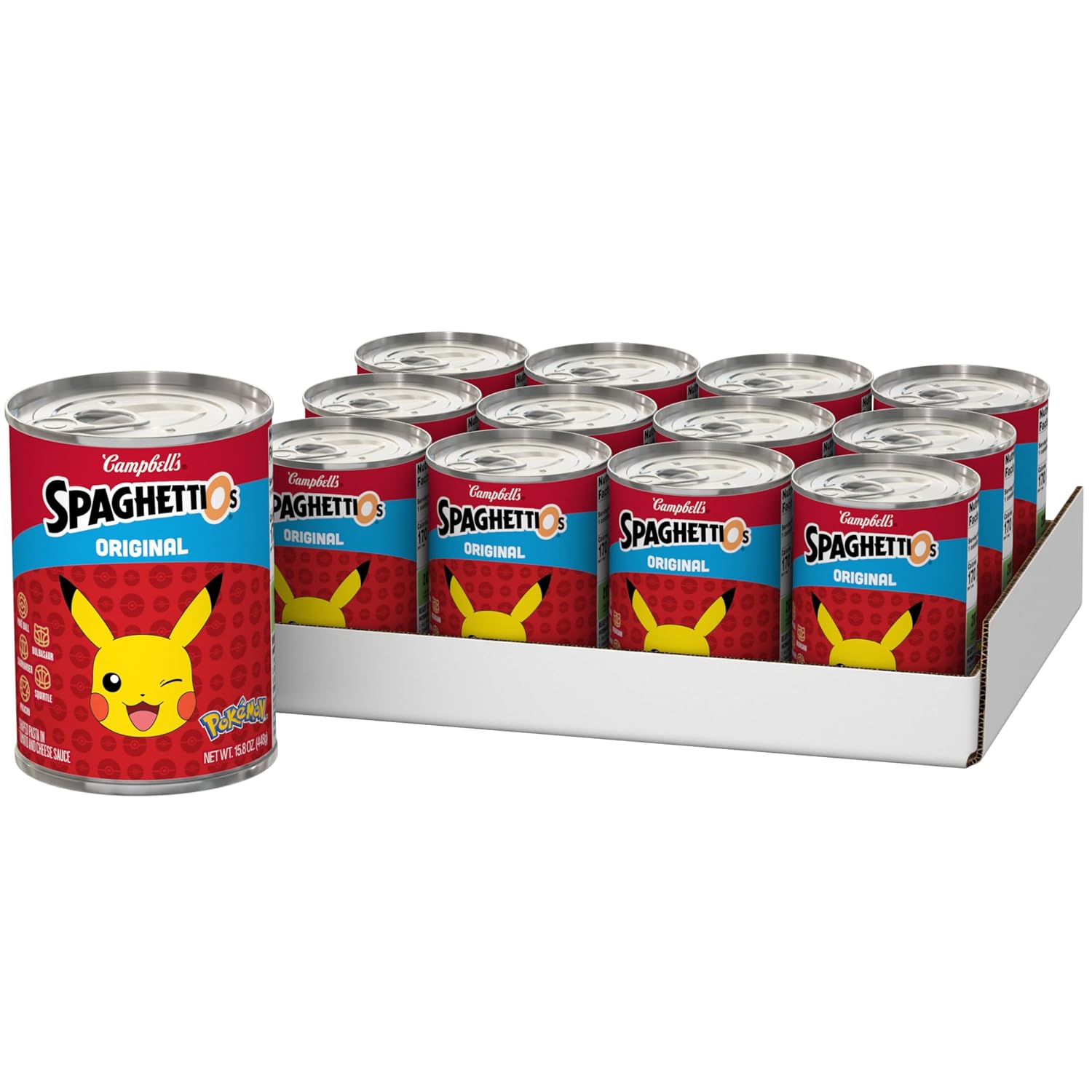 SpaghettiOs Original Canned Pasta, 15.8 oz Can (Pack of 4)