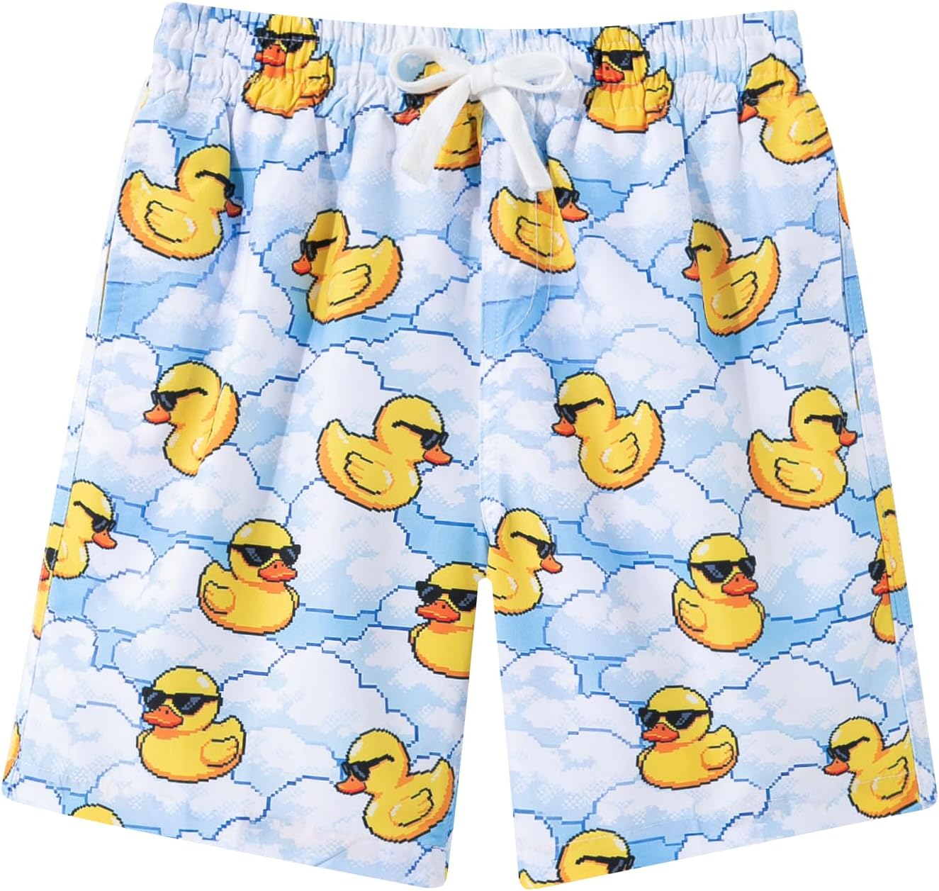 BFUSTYLE Boys Swim Trunks Mesh Lining Kids Bathing Suit 5-14 Years Shorts