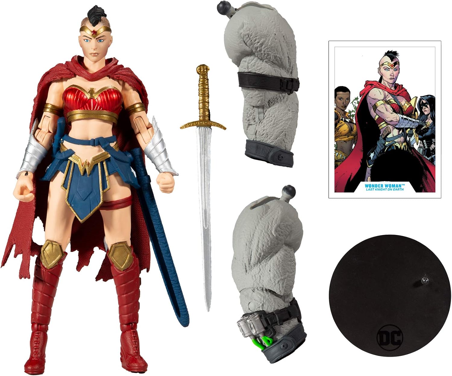 McFarlane Toys - DC Build-A 7 Figures Wave 3 - Last Knight On Earth - Batman