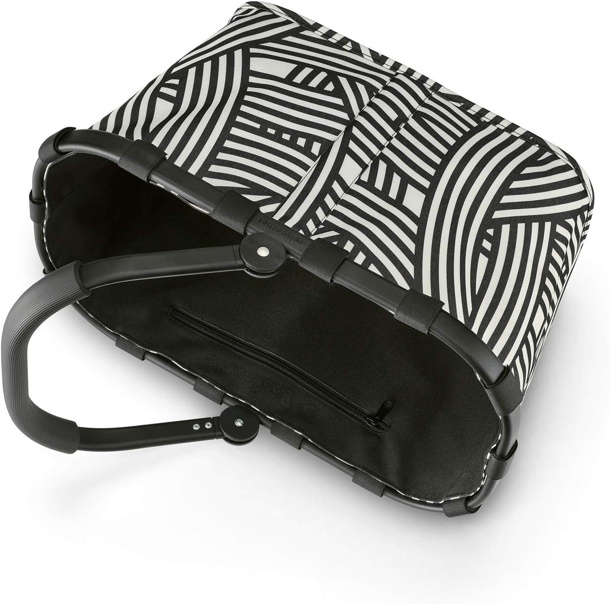 Reisenthel carrybag Luggage- Carry-On Luggage Black-and-White, Black-and-white, One Size, modern